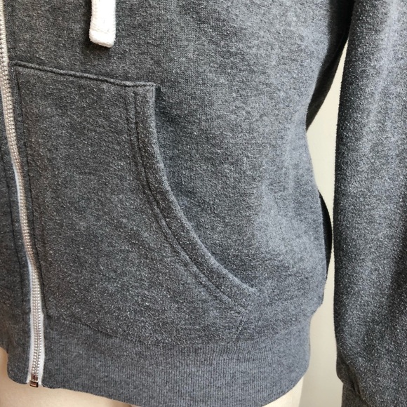 Bluenotes Sherpa lined grey hoodie - Picture 2 of 6